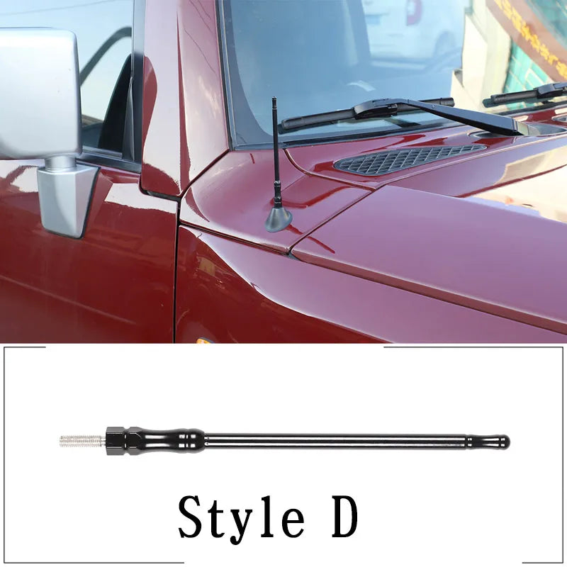 Black Car Radio Antenna - Toyota FJ Cruiser 2006-2021