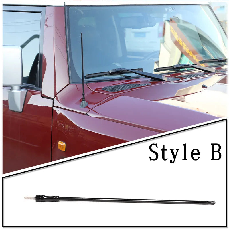 Black Car Radio Antenna - Toyota FJ Cruiser 2006-2021
