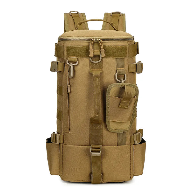 Tactical Fishing Backpack with Rod Holders – Outdoor Tackle Bag
