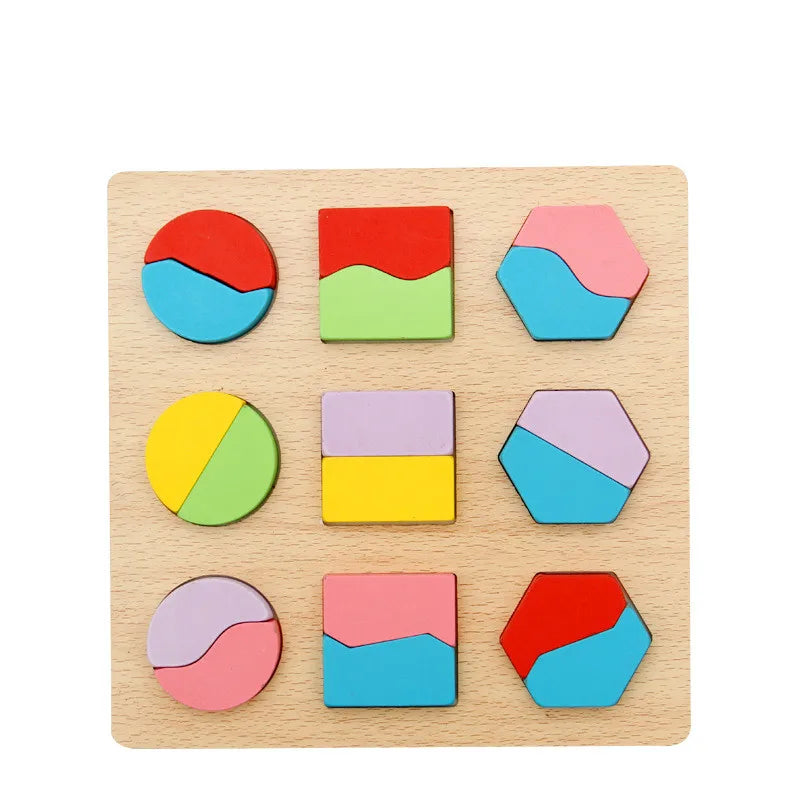 Montessori Wooden Educational Table Game – Color Battle & Directional Learning Toy