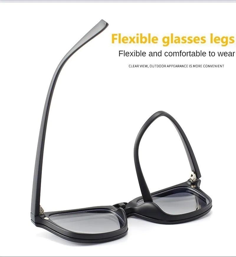 6-in-1 Custom Polarized Optical Sunglasses for Men & Women, Magnetic Clip-on