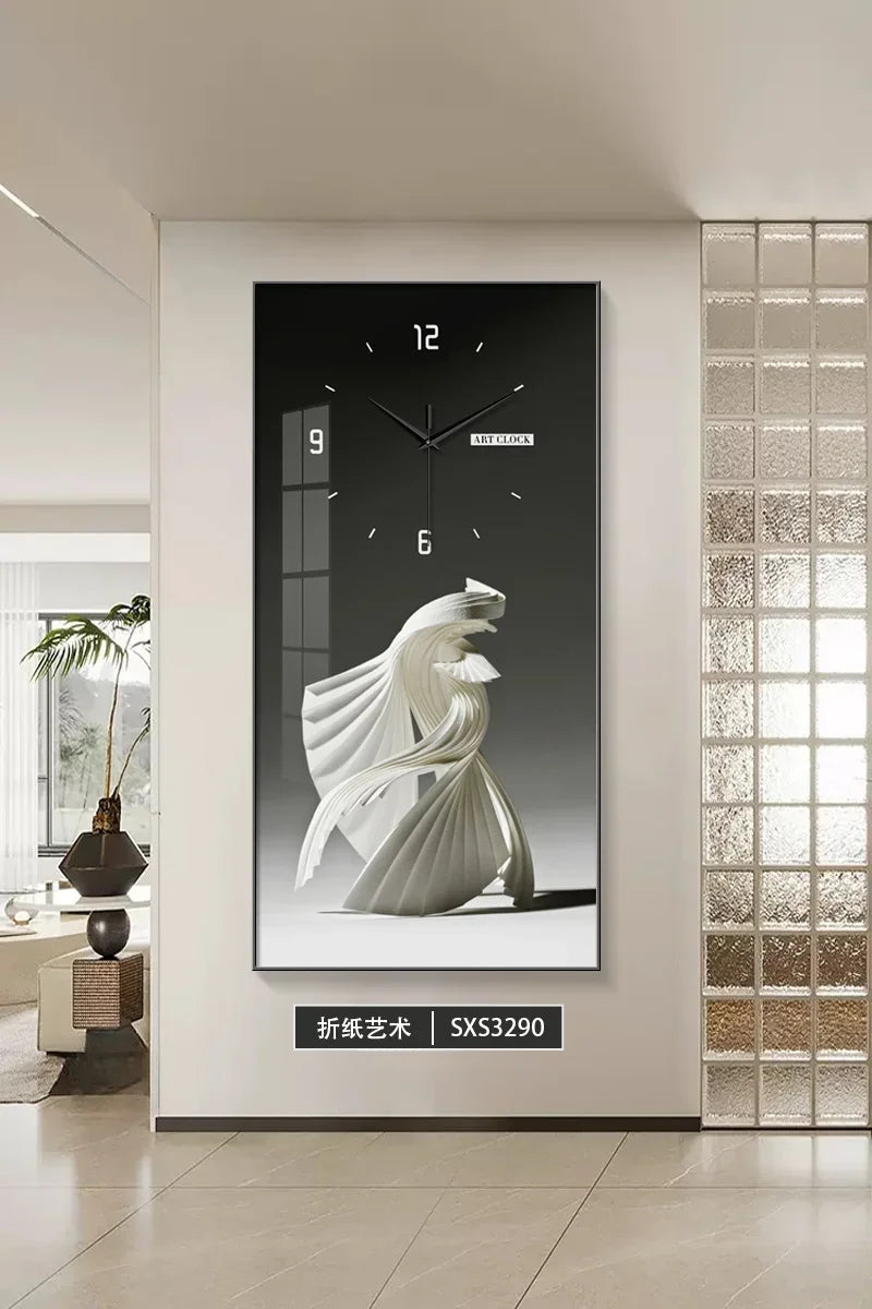 Modern Minimalist Wall Clock – Entrance & Corridor Living Room Decorative Hanging Clock