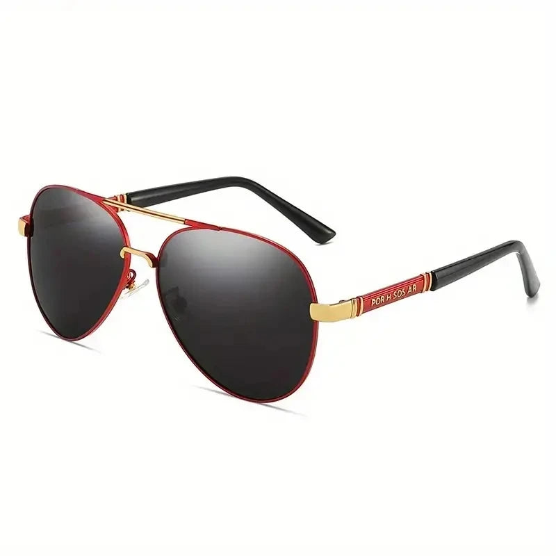 Polarized Metal Frame Sunglasses for Men UV400