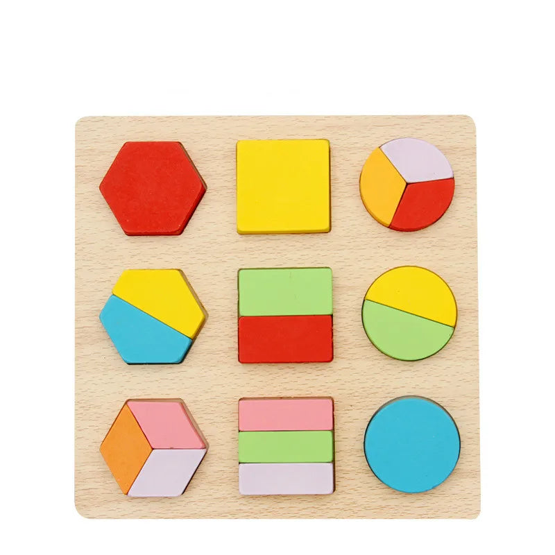 Montessori Wooden Educational Table Game – Color Battle & Directional Learning Toy