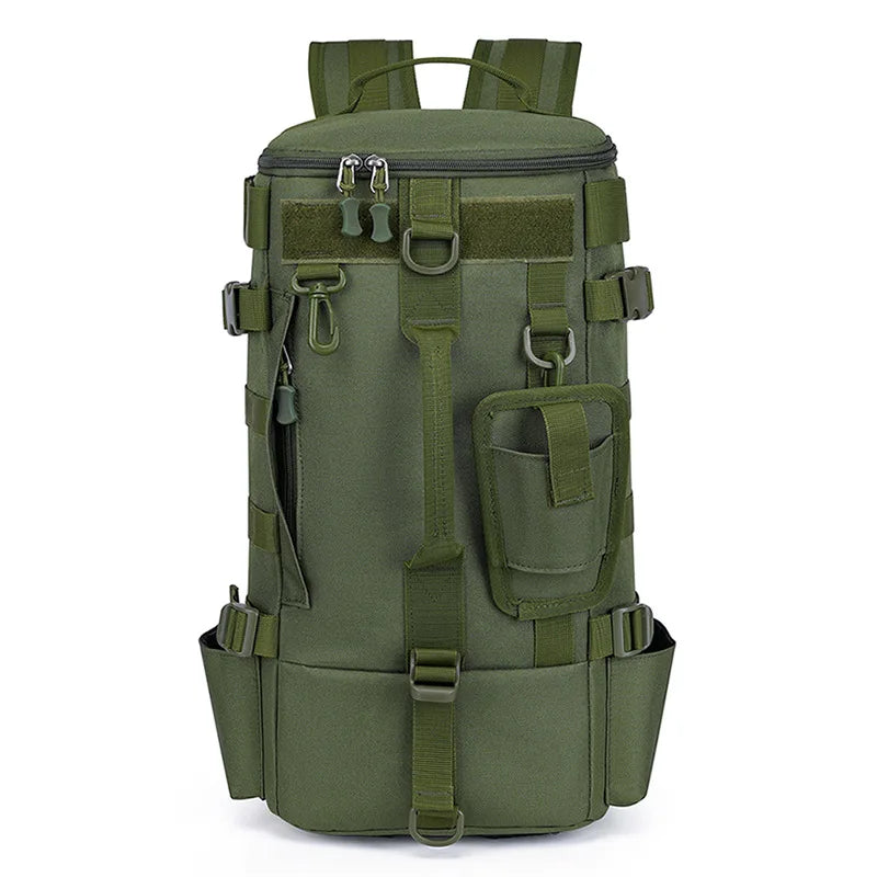 Tactical Fishing Backpack with Rod Holders – Outdoor Tackle Bag