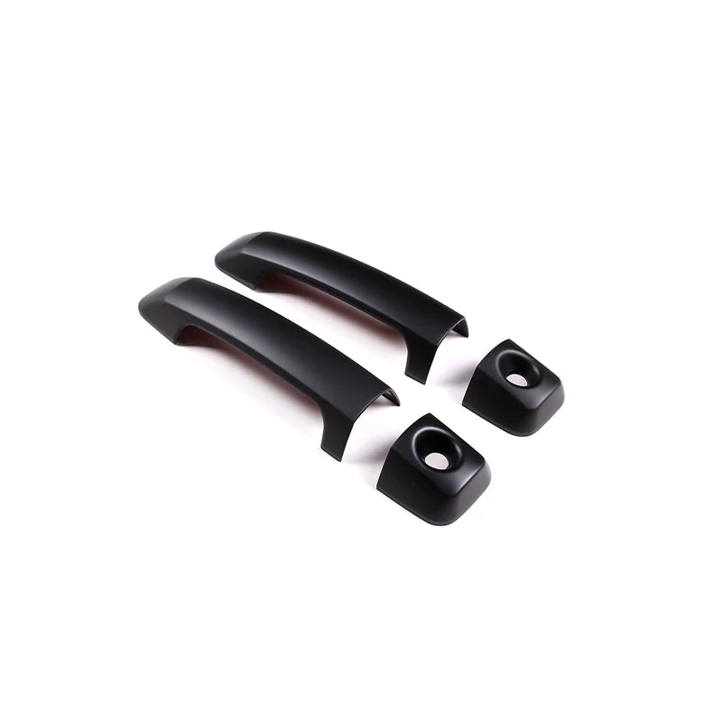Car Door Handle Cover Trim – Toyota FJ Cruiser 2007-2021 - ABS Carbon Fiber/Silver/Matte Black
