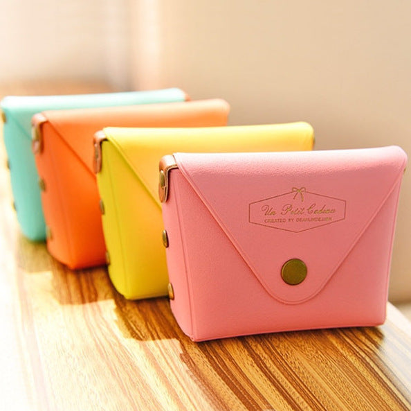 Cute Candy Color Key Case Macaron Coin Purse