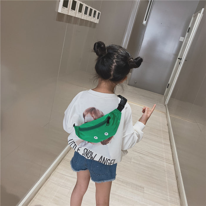 Children's Single-shoulder Waist Bag Funny Pattern