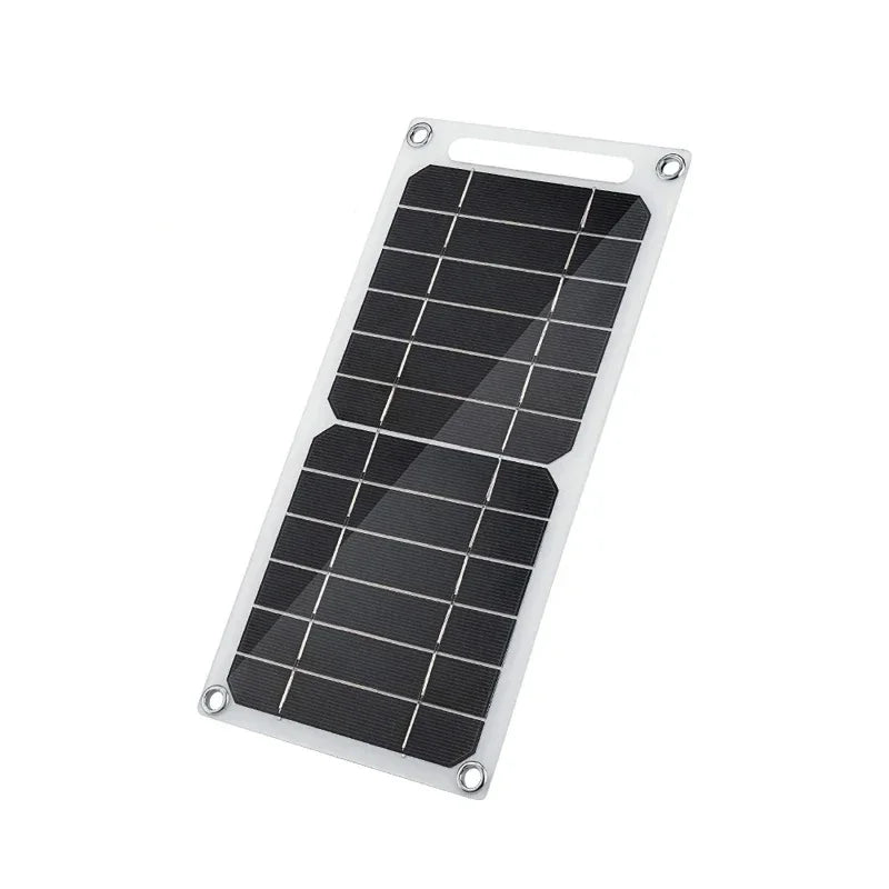 لوحة طاقة شمسية محمولة بقوة 35 واط من Sunpower - شاحن شمسي 5 فولت USB لبنك الطاقة