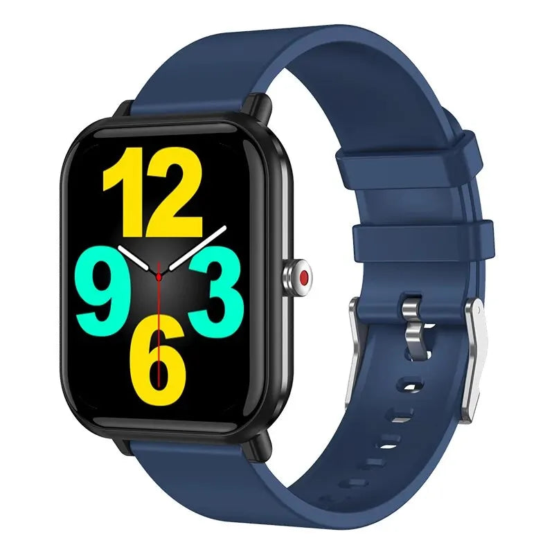 LIGE 2024 Smart Watch – Full Touch Screen Sports Fitness Watch, IP67 Waterproof, Bluetooth, Android & iOS Compatibility