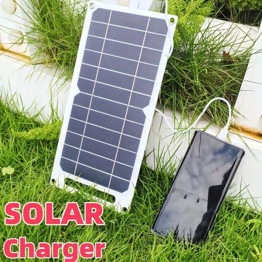 لوحة طاقة شمسية محمولة بقوة 35 واط من Sunpower - شاحن شمسي 5 فولت USB لبنك الطاقة